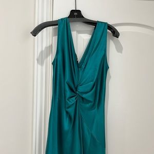 Pinko Green Silk Dress
